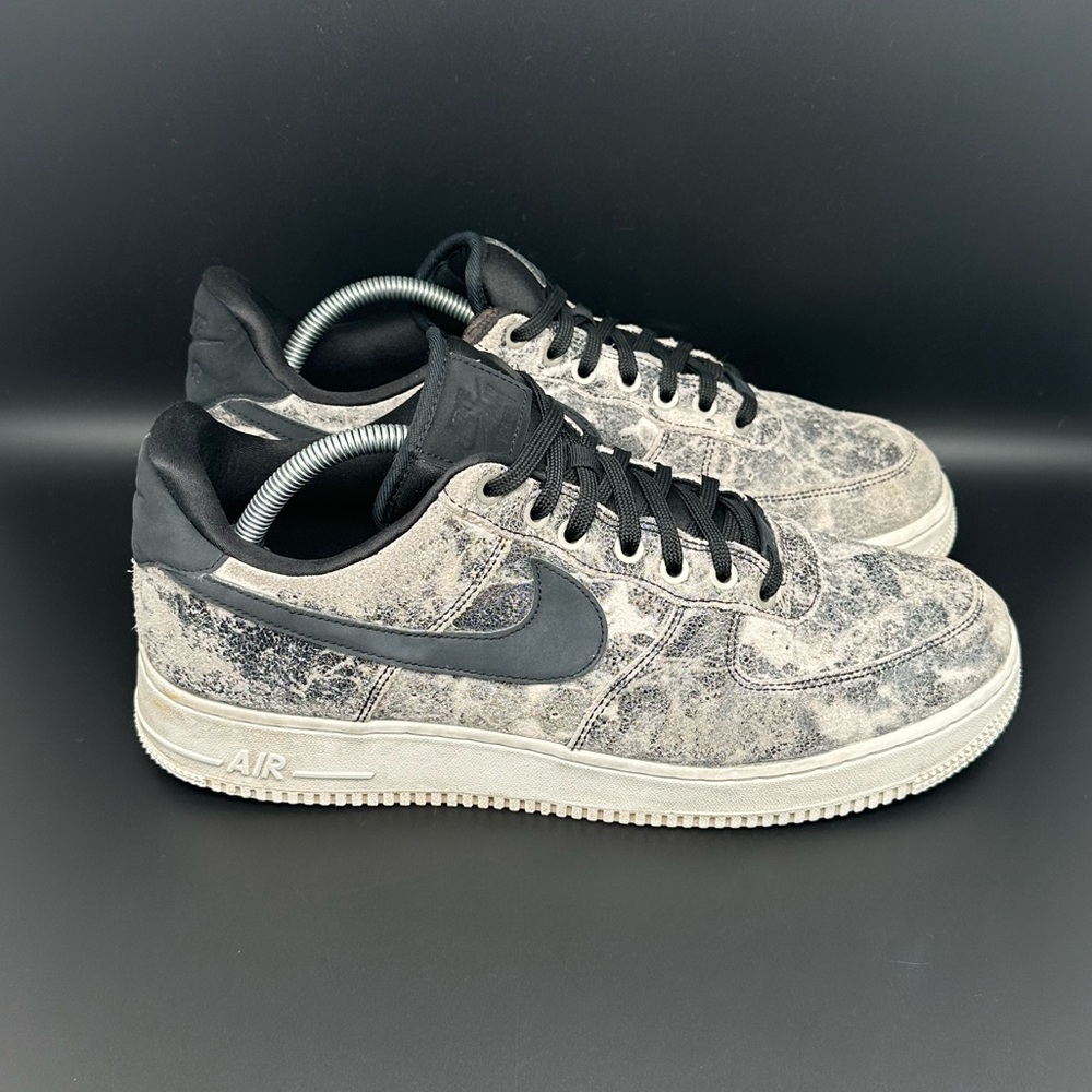 Nike‎ Air Force 1 '07 LXX 'Black Metallic Pewter' Women’s Sz 12
